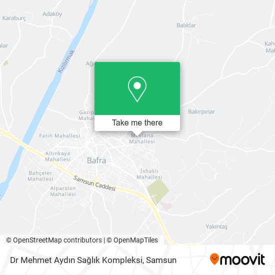 Dr Mehmet Aydın Sağlık Kompleksi map