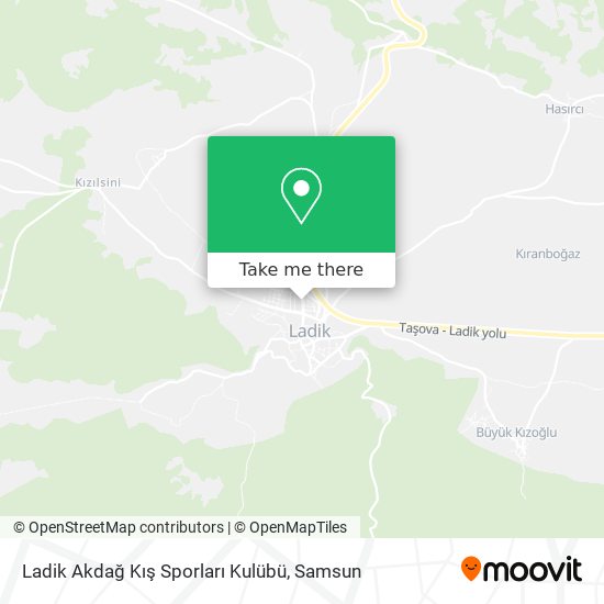 Ladik Akdağ Kış Sporları Kulübü map