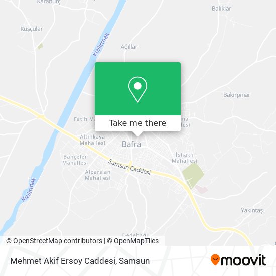 Mehmet Akif Ersoy Caddesi map