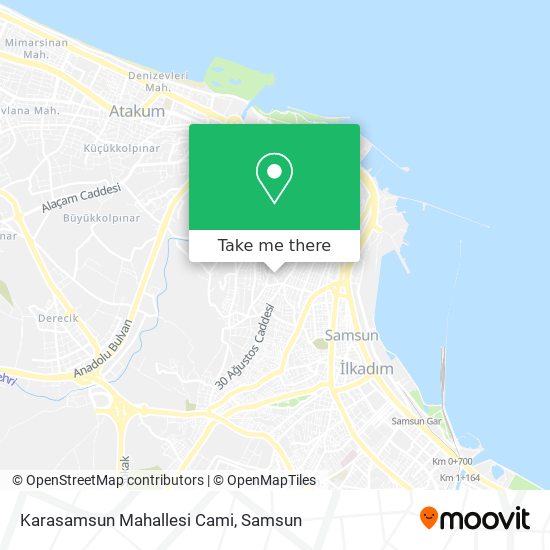 Karasamsun Mahallesi Cami map