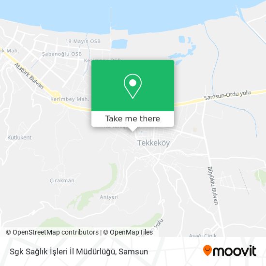Sgk Sağlık İşleri İl Müdürlüğü map