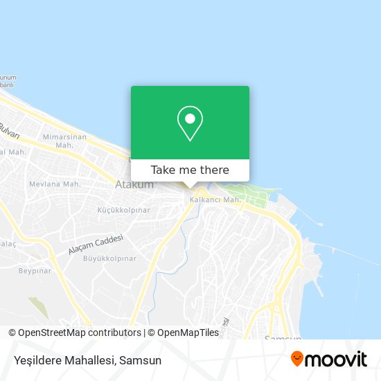 Yeşildere Mahallesi map