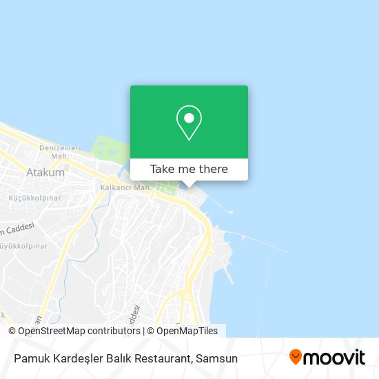 Pamuk Kardeşler Balık Restaurant map