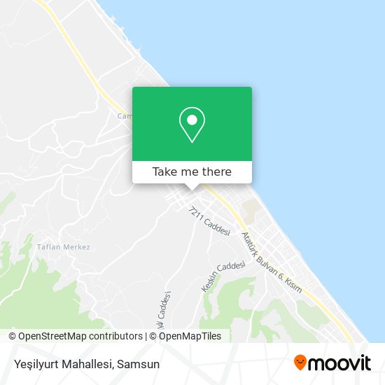 Yeşilyurt Mahallesi map