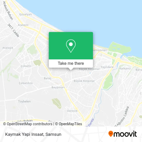 Kaymak Yapi Insaat map