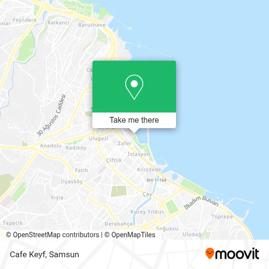 Cafe Keyf map