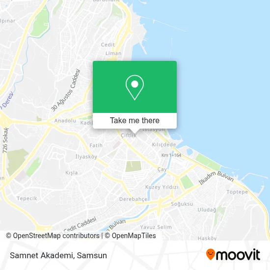 Samnet Akademi map