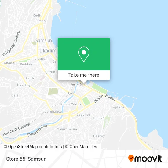 Store 55 map