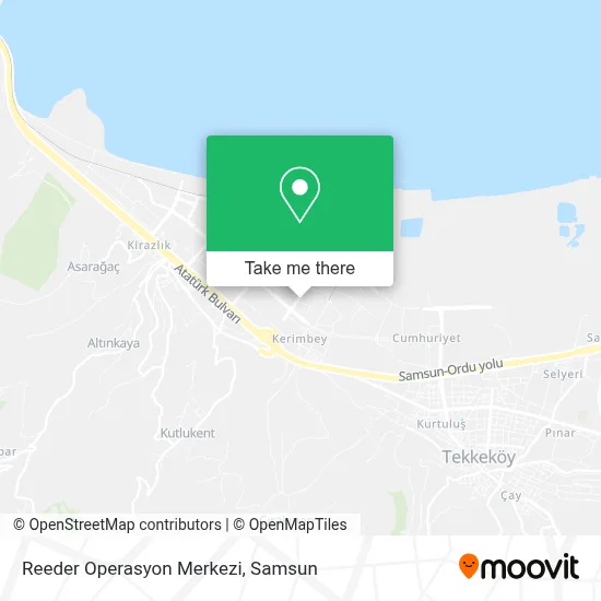 Reeder Operasyon Merkezi map