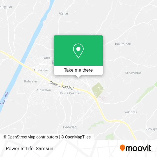 Power Is Life map