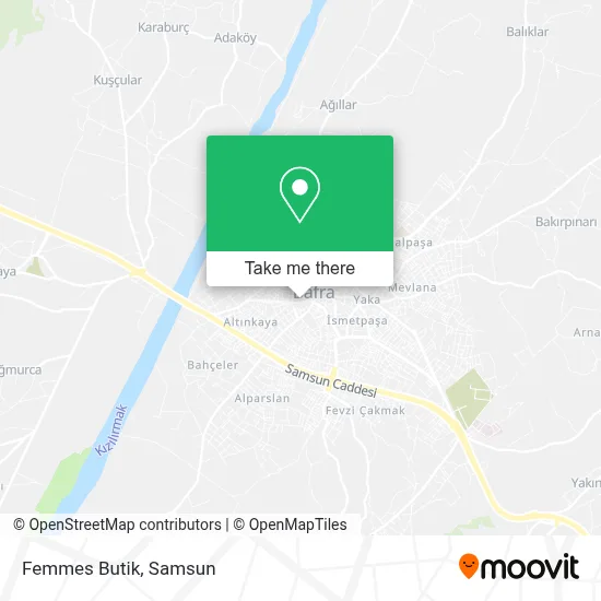 Femmes Butik map