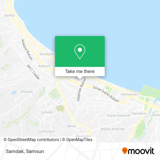 Samdak map