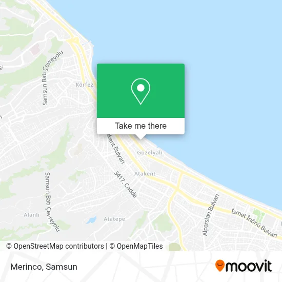 Merinco map