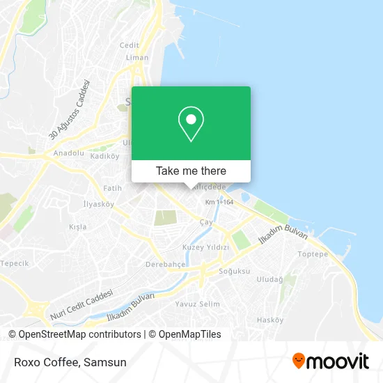 Roxo Coffee map