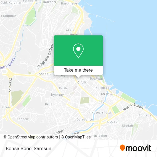 Bonsa Bone map