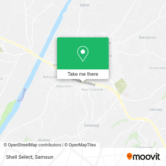 Shell Select map