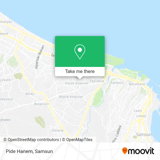 Pide Hanem map