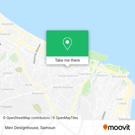 Meri Designhouse map