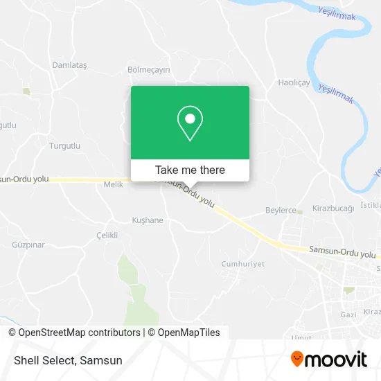 Shell Select map