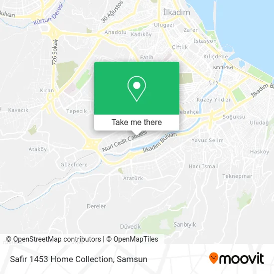 Safir 1453 Home Collection map