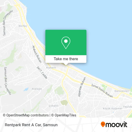 Rentpark Rent A Car map
