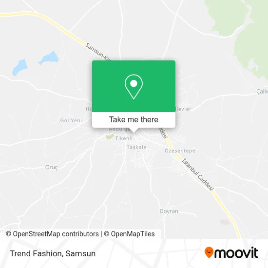 Trend Moda map