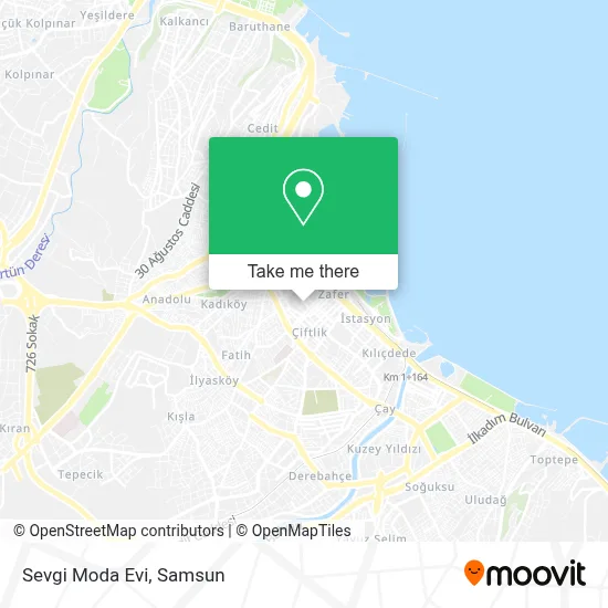 Sevgi Moda Evi map