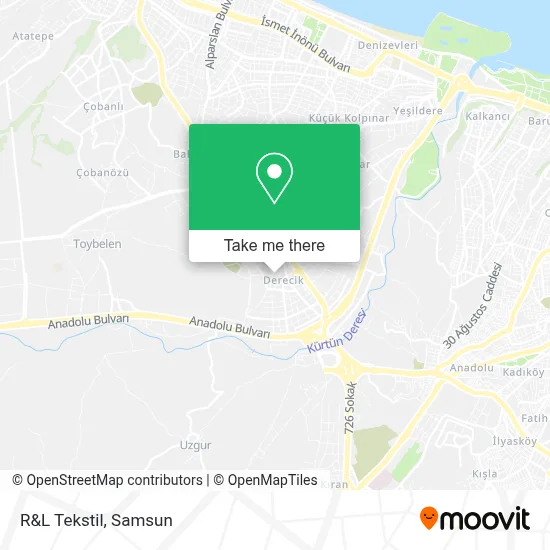 R&L Tekstil map