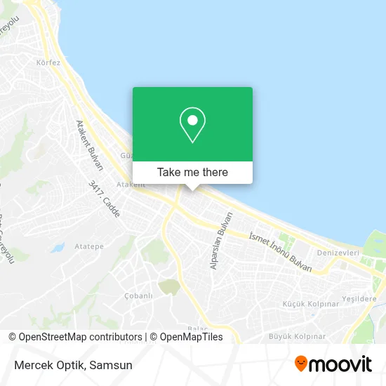 Mercek Optik map