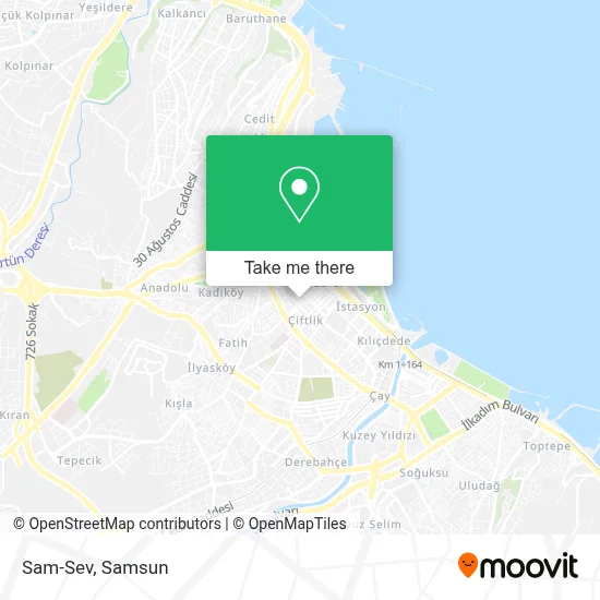 Sam-Sev map