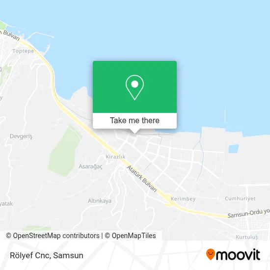 Rölyef Cnc map