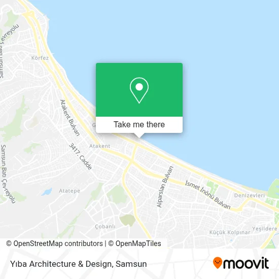 Yıba Architecture & Design map