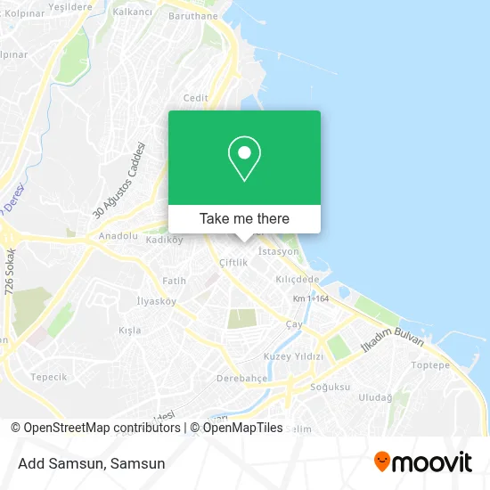 Add Samsun map
