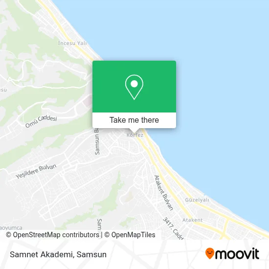 Samnet Akademi map