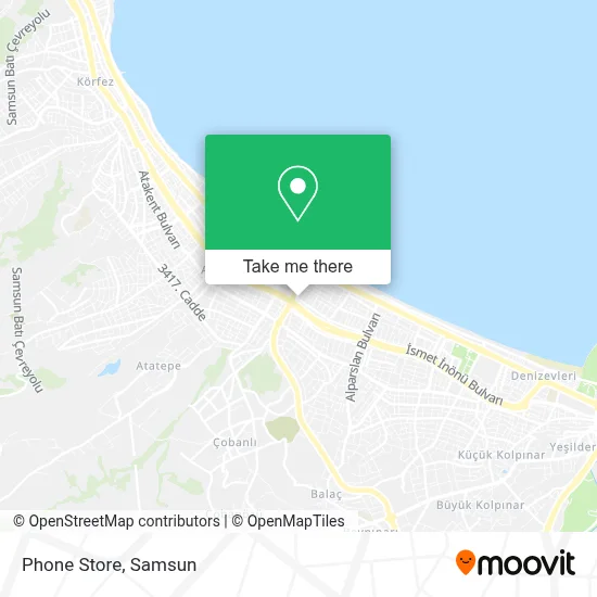 Phone Store map