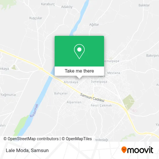 Lale Moda map