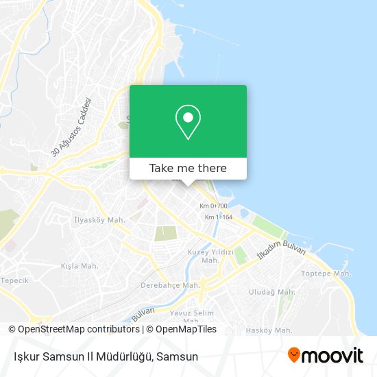 Işkur Samsun Il Müdürlüğü map