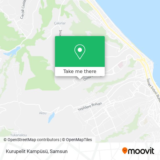 Kurupelit Kampüsü map