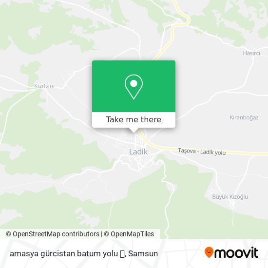 amasya gürcistan batum yolu ✋ map