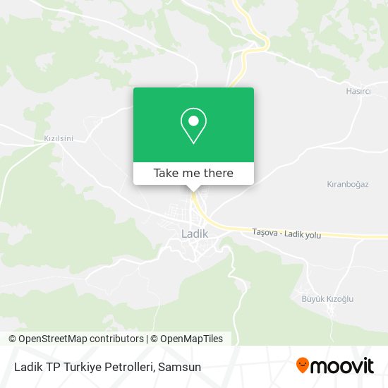 Ladik TP Turkiye Petrolleri map