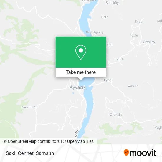 Saklı Cennet map