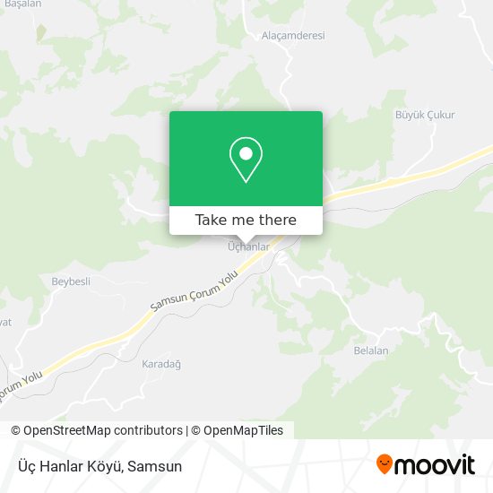 Üç Hanlar Köyü map