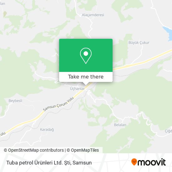 Tuba petrol Ürünleri Ltd. Şti map