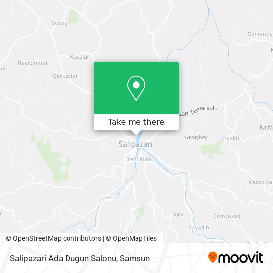 Salipazari Ada Dugun Salonu map