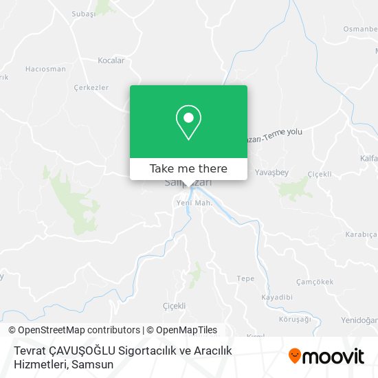 Tevrat ÇAVUŞOĞLU  Sigortacılık ve Aracılık Hizmetleri map