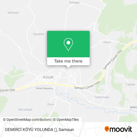 DEMİRCİ KÖYÜ YOLUNDA 🚘 map