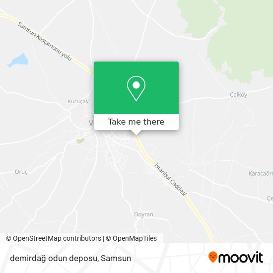 demirdağ odun deposu map