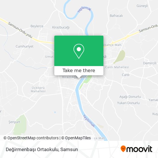 Değirmenbaşı Ortaokulu map
