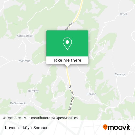 Kovancık köyü map