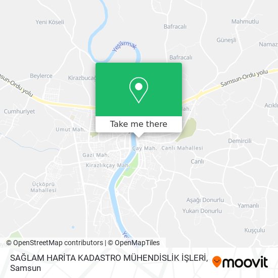 SAĞLAM HARİTA KADASTRO MÜHENDİSLİK İŞLERİ map
